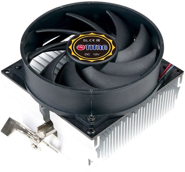 Titan Ψύκτρα CPU DC-K8N925B/R/CU35 για Επεξεργαστή - Αθόρυβη Ψύξη Υψηλής Απόδοσης