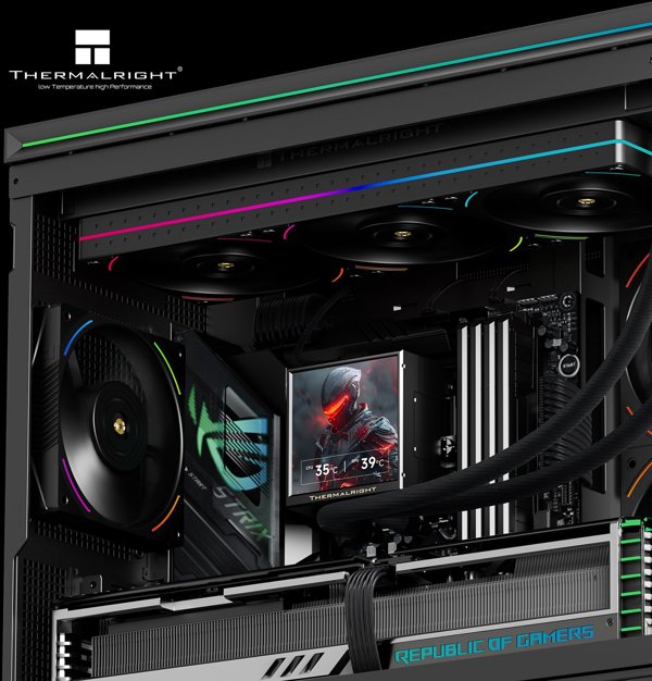 Υδρόψυξη Thermalright Peerless Vision 360 UB ARGB Μαύρη