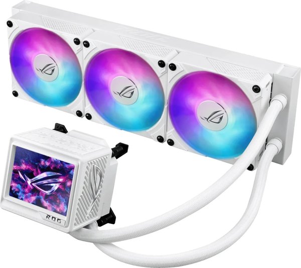 Asus ROG Ryujin III 360 ARGB Υδρόψυξη Επεξεργαστή, Extreme White, 360mm