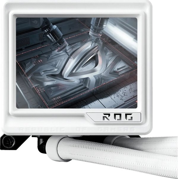 Asus ROG Ryujin III 360 ARGB Υδρόψυξη Επεξεργαστή, Extreme White, 360mm