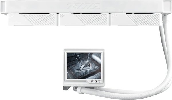 Asus ROG Ryujin III 360 ARGB Υδρόψυξη Επεξεργαστή, Extreme White, 360mm