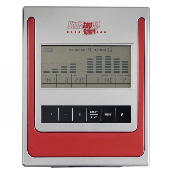 CHRISTOPEIT SPORT velotrenazieris AL2 ergo silver  TouchScreen  9kg/ 150kg