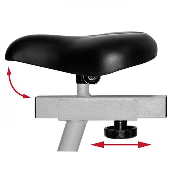 CHRISTOPEIT SPORT velotrenazieris AL2 ergo silver  TouchScreen  9kg/ 150kg