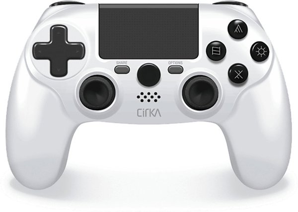 Ασύρματο Χειριστήριο Παιχνιδιών Cirka NuForce για PS4/PC/Mac (Λευκό)