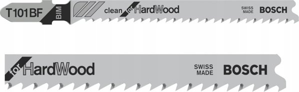 Πριονόλαμες κυκλικού πριονιού BOSCH T 101 BF Clean για σκληρό ξύλο
