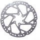 Clarks CL-01 Δισκόπλακα Φρένων E-Bike 140mm, 6 Βίδες (IS), Πάχος 2.3mm, Ασημί