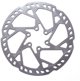 Clarks Δισκόπλακα Φρένων E-Bike CL-01, 180mm, 6 Βίδες (IS), Πάχος 2.3mm, Ασημί