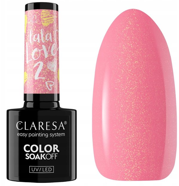CLARESA Lakier hybrydowy La La Love 2 5ml