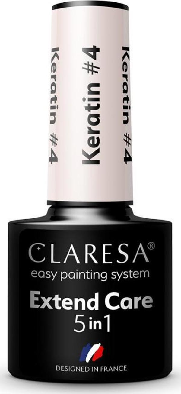 Claresa Extend Care 5 σε 1 Βάση Νυχιών, Κερατίνη #4, 5g