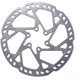 Clarks CL-01 Δισκόπλακα Φρένων E-Bike 160mm, 6 Βίδες (IS), Πάχος 2.3mm, Ασημί
