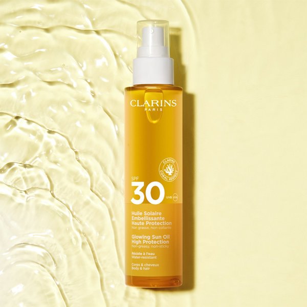 Clarins Sun Care Oil SPF30 Λάδι Σώματος Αντηλιακής Προστασίας 150ml