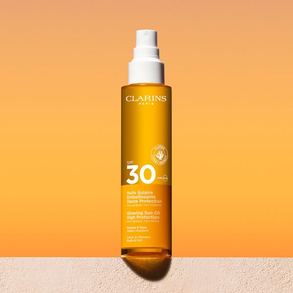 Clarins Sun Care Oil SPF30 Λάδι Σώματος Αντηλιακής Προστασίας 150ml