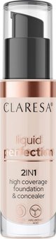 Claresa 2w1 Διορθωτικό & Καλυπτικό Make Up 103 Cool Medium, 34g