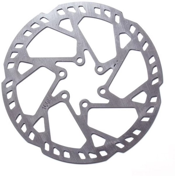 Clarks Δίσκος Φρένου E-Bike CL-01 203mm, 6 Βίδες (IS), Πάχος 2.3mm, Ασημί