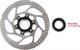 Clarks Δισκόπλακα Ποδηλάτου C-CL-180mm, Centerlock, Συμβατό με Thru Axle, Ασημί