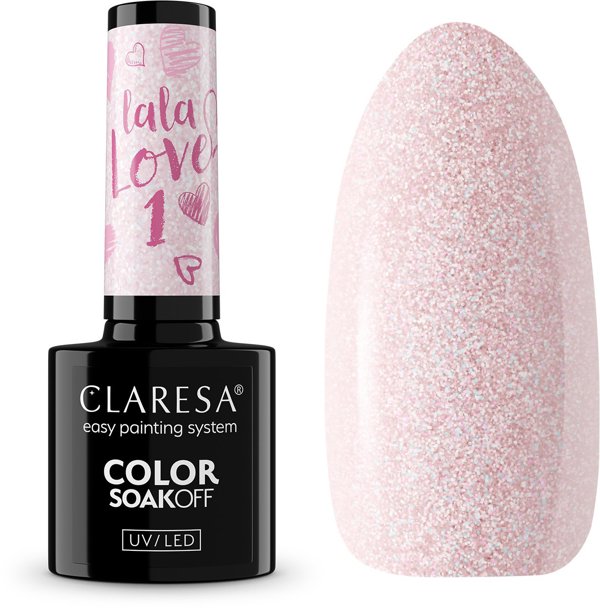 CLARESA Lakier hybrydowy La La Love 1 5ml