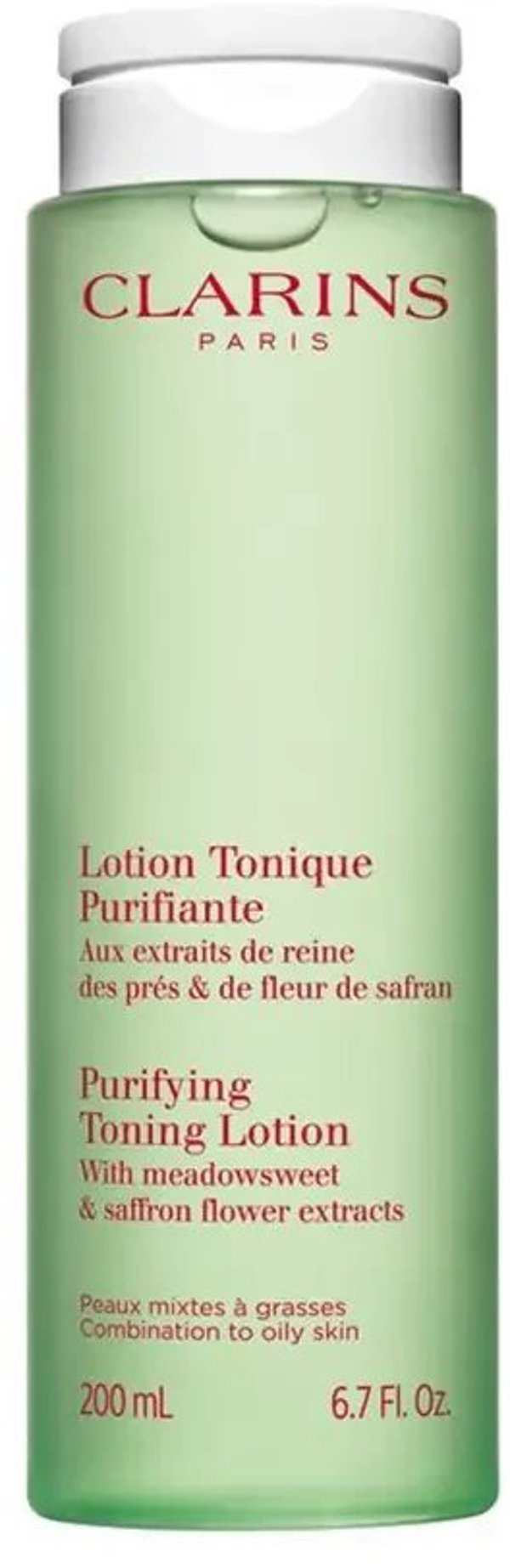 Clarins Toning Lotion - Τονωτική Λοσιόν Καθαρισμού για Μικτό & Λιπαρό Δέρμα 200ml