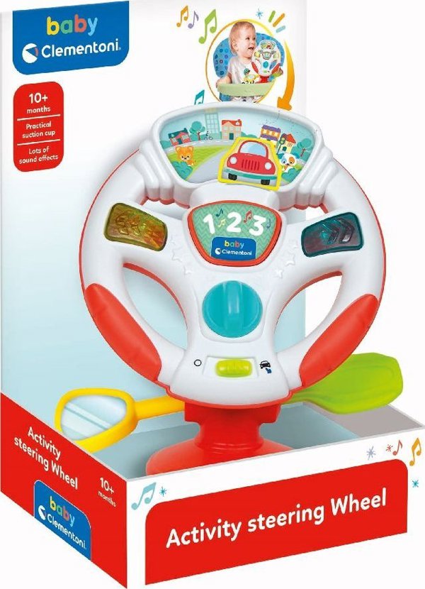 Clementoni TOY TALKING STEERING WHEEL 17899