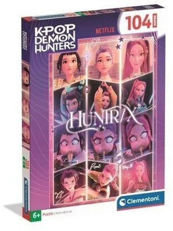 Clementoni Puzzle 104 Super K-Pop Demon Hunters - Παζλ 104 Κομματιών (27242)