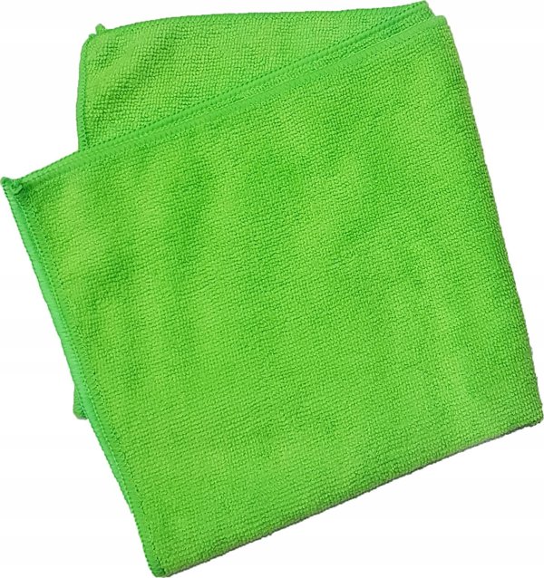 CleanPRO Πανί Μικροϊνών 320g 40x40cm - Πράσινο - Μεγάλο Πανί Καθαρισμού