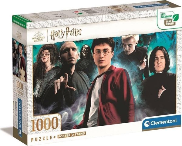 Clementoni Παζλ Harry Potter 1000 Κομματιών Compact 39710