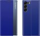 Θήκη Clear View για Samsung Galaxy S24 FE με καπάκι - μπλε