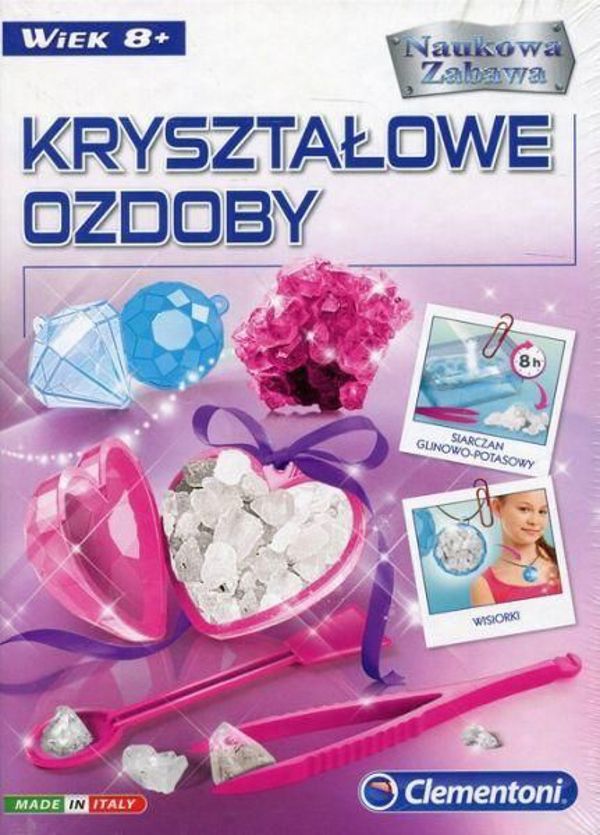 Clementoni Naukowa Zabawa Krysztalowe Ozdoby