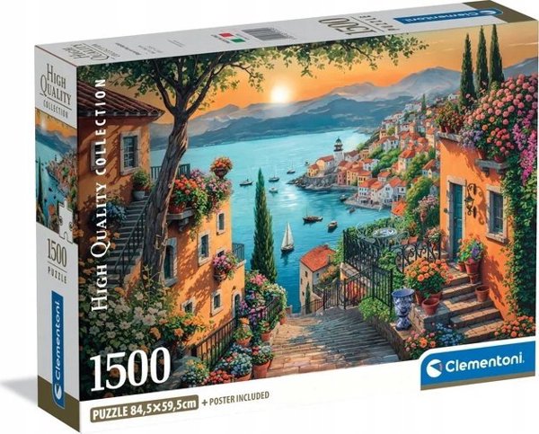 CLE παζλ 1500 Compact Steps to the Harbor 31729
