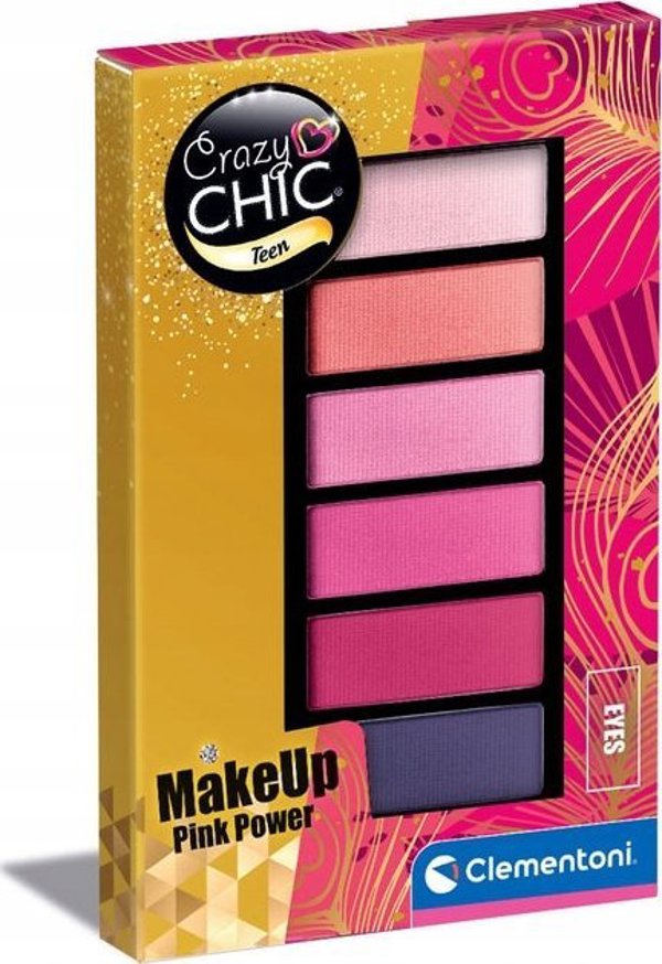 Clementoni Crazy Chic Παλέτα Μακιγιάζ Pink Power 18852