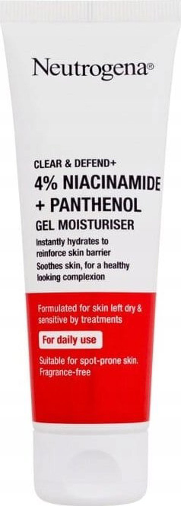 NEUTROGENA_Clear &amp| Defend+ Gel Moisturiser τζελ ενυδάτωσης προσώπου 50ml