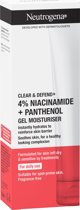 NEUTROGENA_Clear &amp| Defend+ Gel Moisturiser τζελ ενυδάτωσης προσώπου 50ml
