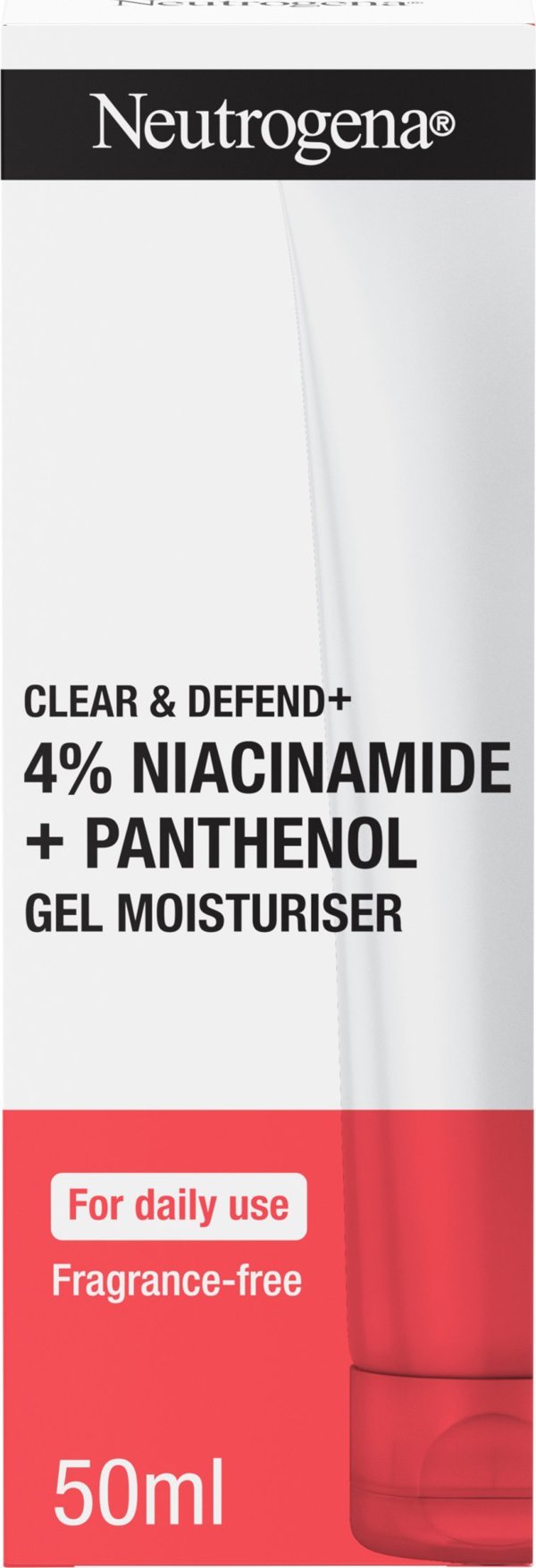NEUTROGENA_Clear &amp| Defend+ Gel Moisturiser τζελ ενυδάτωσης προσώπου 50ml