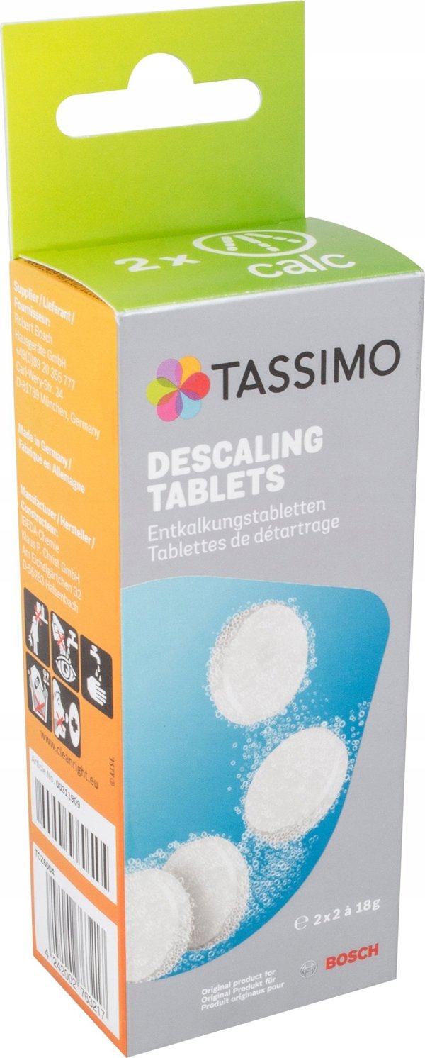 Tassimo Δίσκος Καθαρισμού T-Disc Service Disc Για Καφετιέρες - Πορτοκαλί (576837)