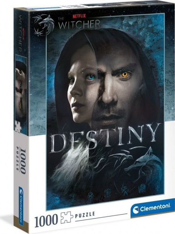 Clementoni Παζλ The Witcher Netflix Collection 1000 Κομμάτια 69x50cm