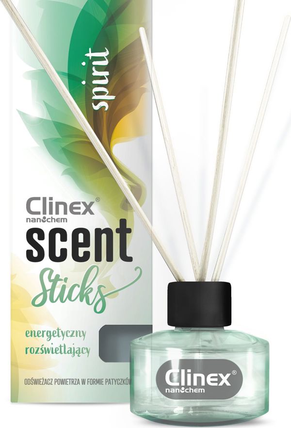 Clinex Scent Sticks Spirit Αρωματικά Στικ Χώρου 45ml