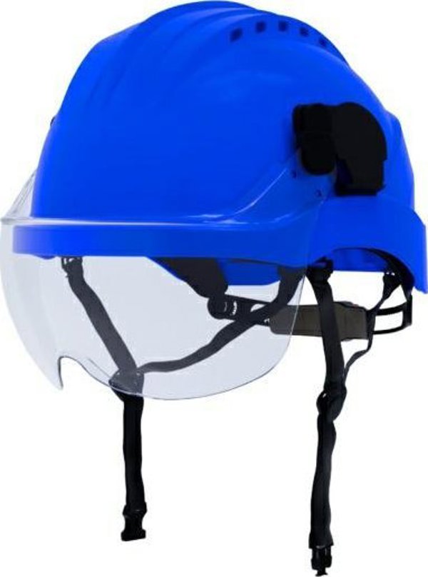 Climax Προστατευτικό Κράνος Curro-Visor, Με Προστατευτικό Γείσο, Λευκό