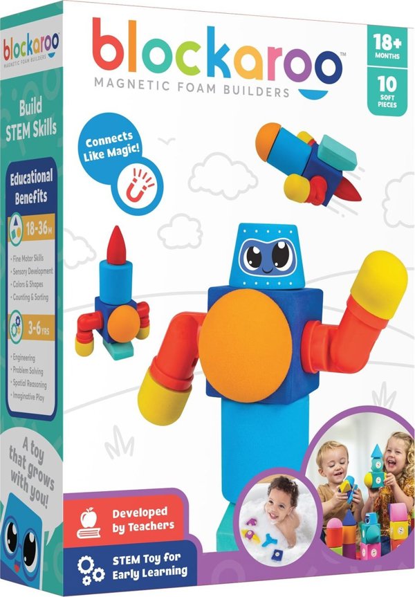 Clicformers Clics Blockaroo Μικρό Σετ Ρομπότ 10 τεμάχια 301001