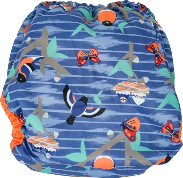 Close Caboo Αδιάβροχο Κάλυμμα Πάνας με Velcro Twilight Garden, Universal 3-16 kg