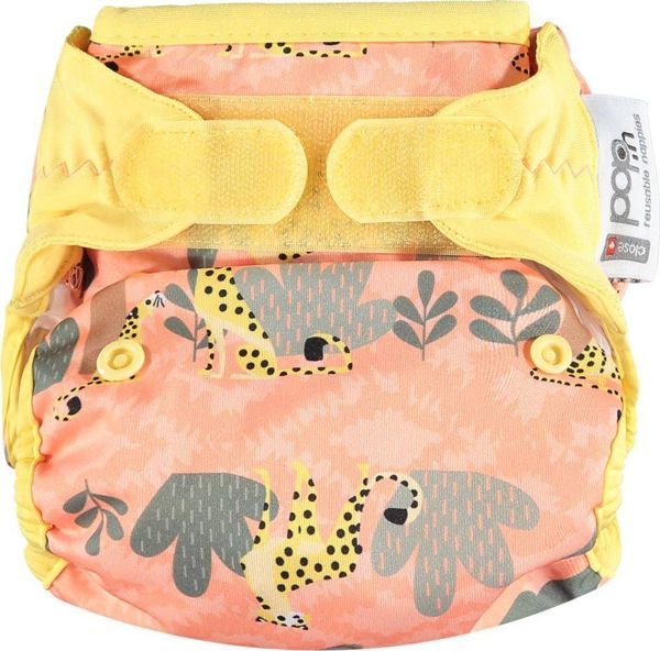 Close Caboo Αδιάβροχο Κάλυμμα Πάνας με Velcro, Cheetah, Universal 3-16 kg