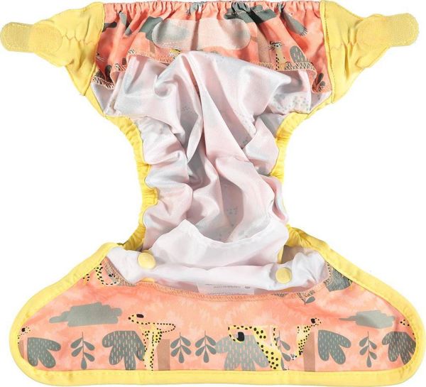 Close Caboo Αδιάβροχο Κάλυμμα Πάνας με Velcro, Cheetah, Universal 3-16 kg