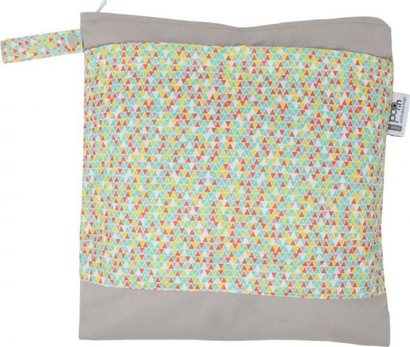 Close Caboo Τσάντα για Βρεγμένες Πάνες Pop-in, Pastel Triangles, Small