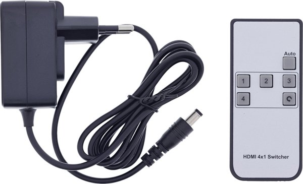 Club 3D HDMI Switch 4-Way 8K 60Hz 48Gb/s με USB-C