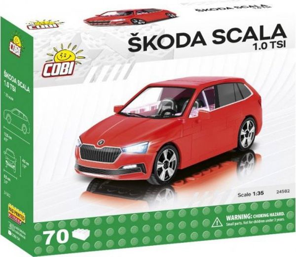 Cobi Σετ Κατασκευής Skoda Scala 1.0 TSI (24582), 70 Κομμάτια, 5+ Ετών