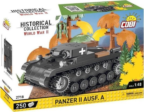 Cobi WWII Panzer II Ausf. A Άρμα Μάχης, Σετ Δομικών Στοιχείων 250 Τεμαχίων