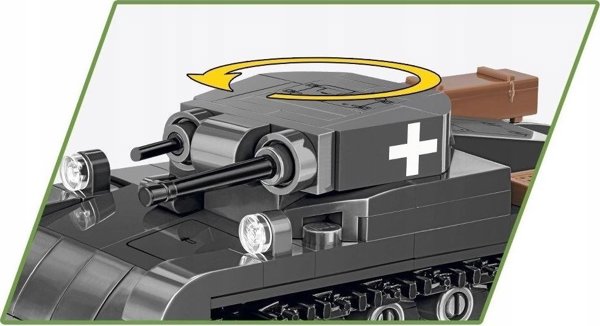 Cobi WWII Panzer II Ausf. A Άρμα Μάχης, Σετ Δομικών Στοιχείων 250 Τεμαχίων