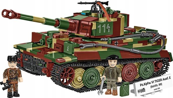 Cobi Pz.Kpfw. VI Tiger Ausf. E Σετ Κατασκευής με Τουβλάκια, 870 Τεμάχια