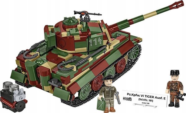 Cobi Pz.Kpfw. VI Tiger Ausf. E Σετ Κατασκευής με Τουβλάκια, 870 Τεμάχια