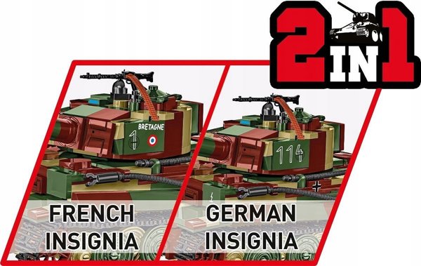 Cobi Pz.Kpfw. VI Tiger Ausf. E Σετ Κατασκευής με Τουβλάκια, 870 Τεμάχια