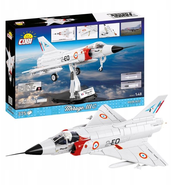 Cobi COBI ARMED FORCES Mirage III C 375kl 5930 59309