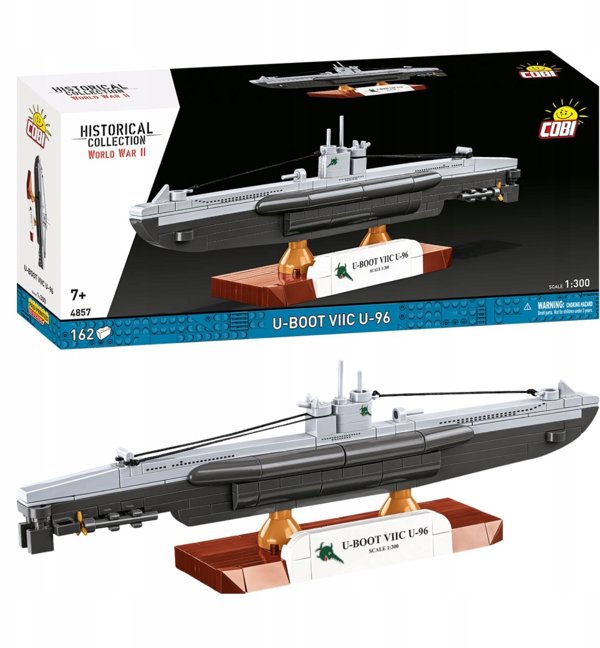 Cobi German Submarine Type VIIC 1:300 (4857)